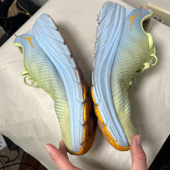 Hoka One One Rincon 3 Butterfly Summer Song Athletic Sneakers 9.5D (wide) - Picture 2 of 12